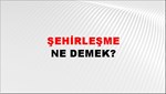 Şehirleşme 