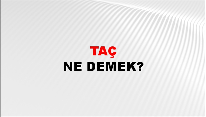 Taç 