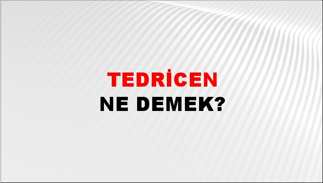 Tedricen 