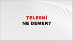 Teleski 