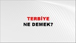 Terbiye 