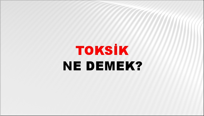 Toksik 