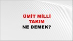 Ümit Milli Takım 