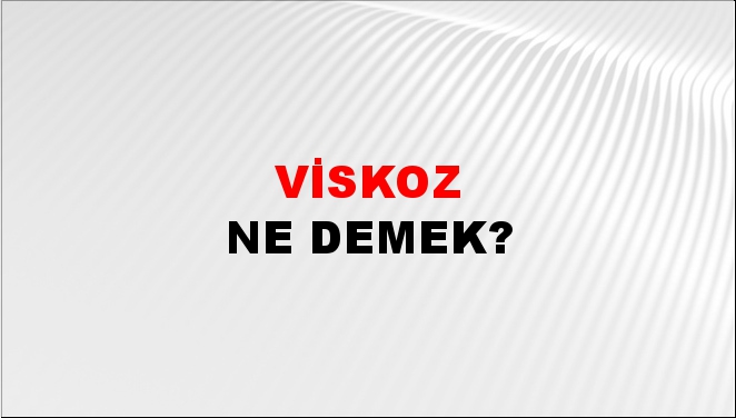 Viskoz 